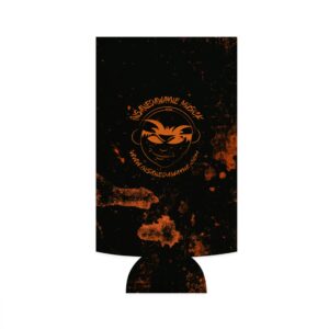 Slim Can Cooler With Halloween Vibes, Beer Sleeve, Customizable Drink Koozie, Spooky Beverage Holder, Perfect for Parties, Gifts