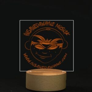 Square Shape Acrylic board with Light