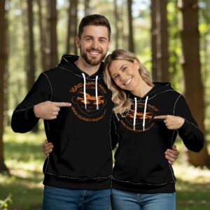 All-Over Print Men's Thicken Pullover Hoodie